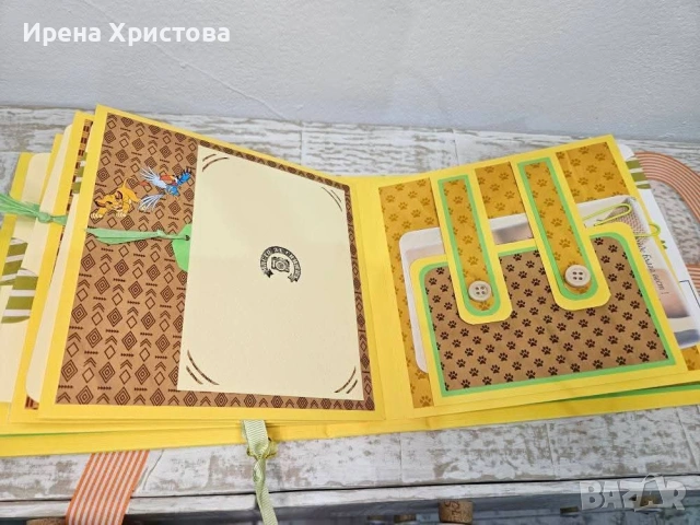 Албум за новородено на тема "Цар Лъв" , снимка 8 - Декорация за дома - 55161862