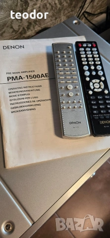 DENON PMA-1500AE & DENON DCD 1520 AE &DENON DRM 710, снимка 4 - Аудиосистеми - 47105717