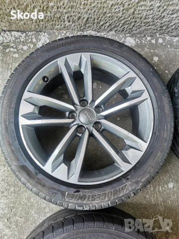джанти Audi A4 B9 18 5x112 , снимка 6 - Гуми и джанти - 55687829