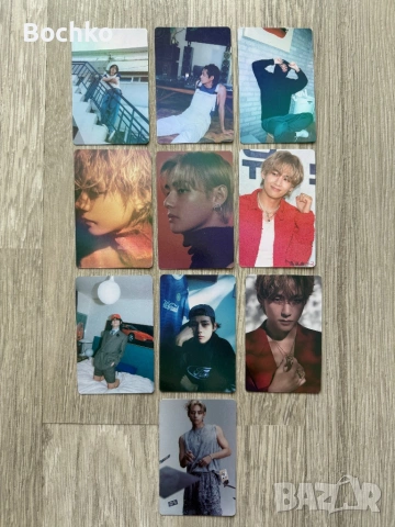 Kpop BTS Kim Taehyung V картички 39 броя, снимка 2 - Други - 54622704