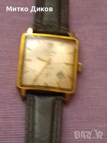 г.Creation 17 jewels incabloc plaque G10 fond asier inoxydable Марков швейц.часовник с датник работи, снимка 6 - Мъжки - 53961638