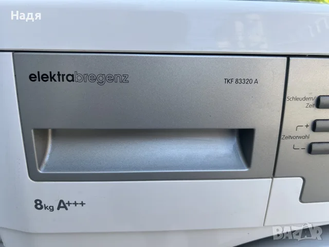 Сушилня Elektrabregenz-8 кг,А+++,термопомпа,мод:TKF83320A, снимка 2 - Сушилни - 55658479