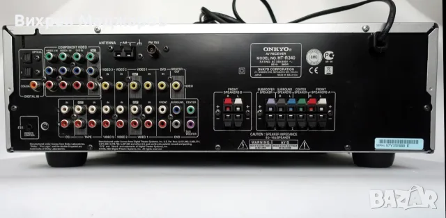 Продавам AV ресивър ONKYO HT‑R340., снимка 5 - Ресийвъри, усилватели, смесителни пултове - 55643103