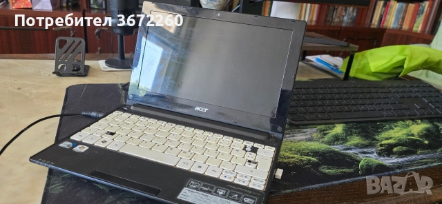 Acer Aspire One AOD255E – Windows 7 Starter, Intel Atom N455, 2GB RAM, 250GB HDD , снимка 10 - Лаптопи за дома - 54815353