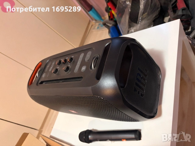 JBL Partybox On-The-Go оригинална тонколона, снимка 4 - Тонколони - 54705985