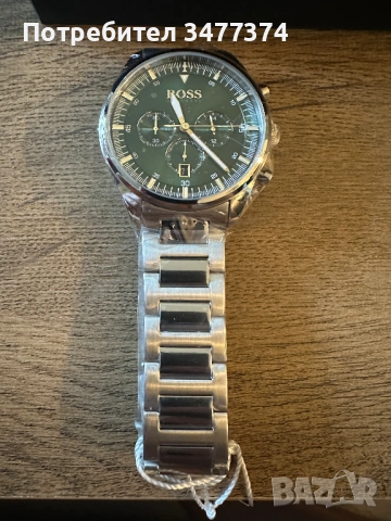 Hugo Boss Pioneer Chronograph - чисто нов мъжки часовник, снимка 6 - Мъжки - 54743026