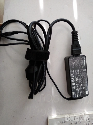 Зарядно за лаптоп Lenovo ADLX45NLC3A 20V,2.25A,45W с правоъгълна букса