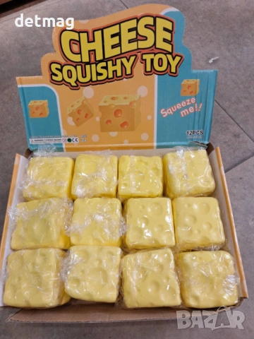 Cheese squishi Сирене скуиши различни модели магазин DARENLAND, снимка 2 - Образователни игри - 54912048