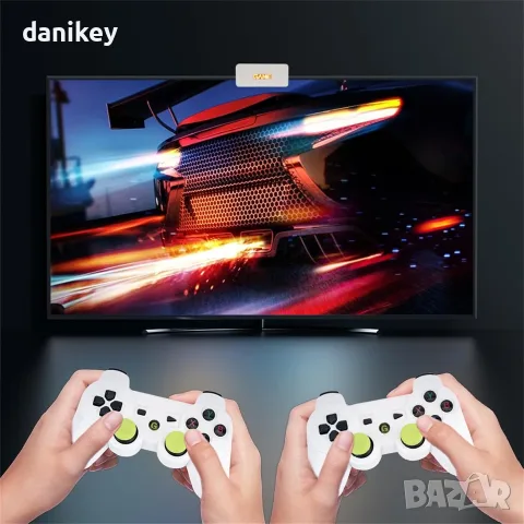 Ретро конзола за игри Y7 Retro Game Console – 64GB (Чисто нова), снимка 3 - Други игри и конзоли - 55487041