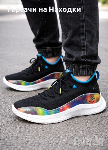 Мъжки маратонки Under Armour Curry Flow 8 Feel Good Flow Tie Dye EU 45 US 11