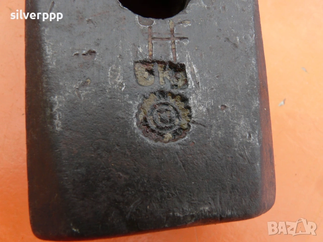  Стар немски чук 5 кг - 332 , снимка 3 - Други инструменти - 54266588