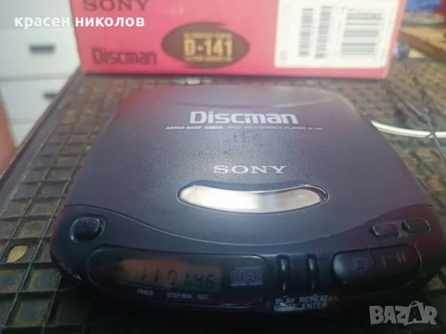 Sony Discman D-141, снимка 2 - MP3 и MP4 плеъри - 55447949