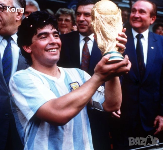 винтидж фланелка Световно първенство Марадона 1986 Mexico Аржентина Англия Argentina England Umbro , снимка 6 - Футбол - 55275078