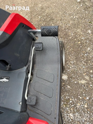 Тракторна косачка Castelgarden с кош 10 к.с briggs&stratton , снимка 8 - Градинска техника - 54608521