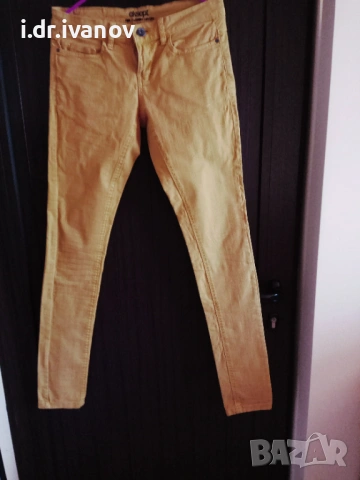 дънки цвят горчица 