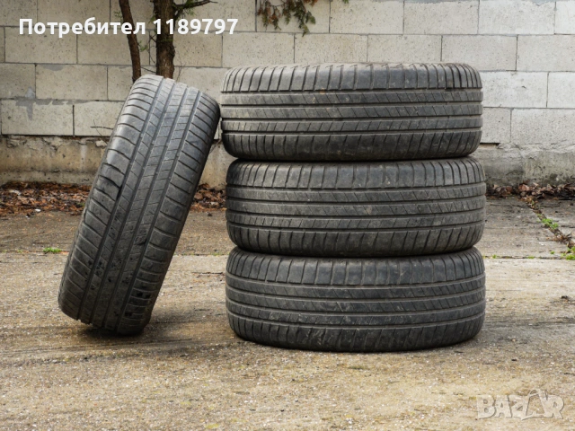 Bridgestone 215/55/17 – 4 бр, 5 мм, летни