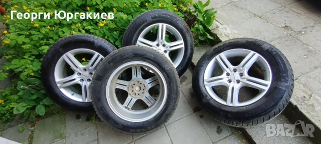Оригинални джанти с гуми за Субару 225/65/17 102 H M+S SUV, снимка 2 - Гуми и джанти - 54514873