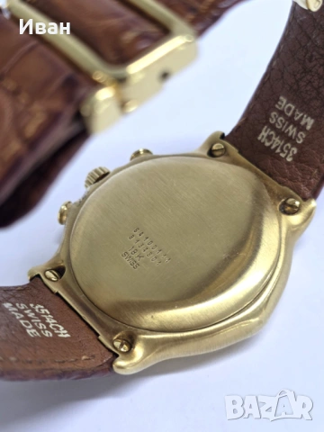 Златен часовник EBEL Chronograph 18к, снимка 3 - Луксозни - 53956601