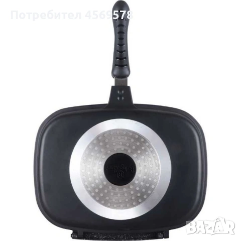 ‼️Тиган грил, двоен 32x25cm‼️, снимка 3 - Съдове за готвене - 54786511
