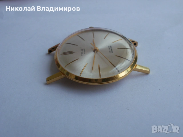 Poljot de luxe Полет де лукс руски мъжки ръчен часовник 20 мик., снимка 13 - Мъжки - 55160057