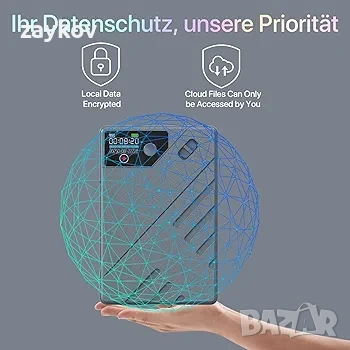 Диктофон с изкуствен интелект, 64 GB рекордер, поддържащ 112 езика, снимка 3 - Друга електроника - 54402181