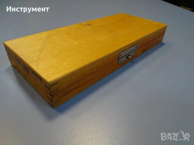 Резбомерен микрометър DDR Suhl Thread Мicrometer 25-50mm, снимка 7 - Други инструменти - 54916117