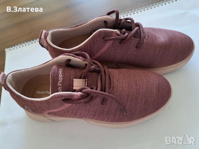 Маратонки HUSH PUPPIES, №38,цвят сьомга - на платформа, снимка 2 - Дамски ежедневни обувки - 54694743