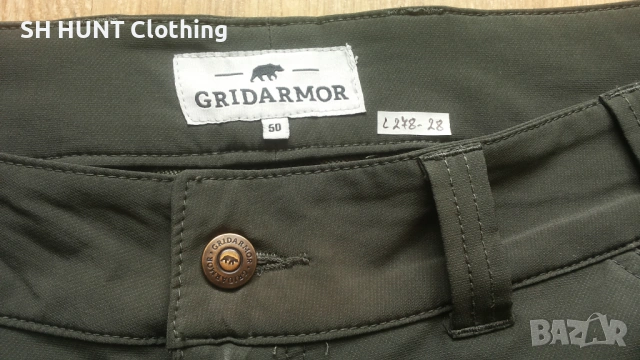 GRIDARMOR Stretch Trouser размер 50 / L за лов панталон със здрава и еластична материи - 2695, снимка 14 - Екипировка - 54841039