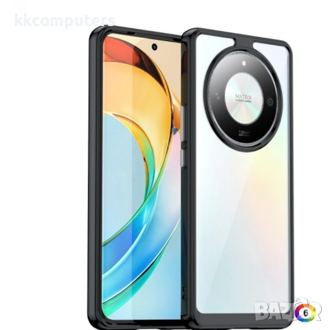 Honor Magic6 Lite 5G / X9b 5G Силиконов Калъф Transparent TPU и Протектор, снимка 6 - Калъфи, кейсове - 54541872