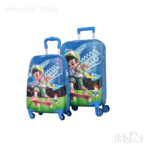 Комплект детски куфари Mercado Trade, 31800, Различни модели, 16" и 20", снимка 2 - Куфари - 54554737