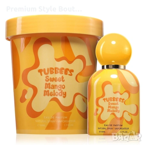Детски парфюм с тропическо манго и ванилия Tubbees Sweet Mango Melody, 50 мл, снимка 6 - Унисекс парфюми - 54092018