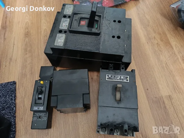 Промишлени автоматични прекъсвачи / прекъсвачи (Елпром А3 500A, А1 100A, AE 205 и др.), снимка 2 - Друга електроника - 55435960