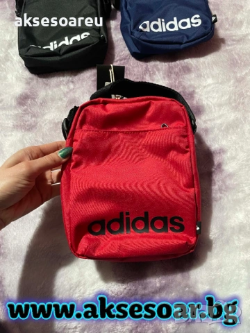 Практични малки и удобни за носене чантички ADIDAS PERFORMANCE преносима компактна Чанта през рамо, снимка 14 - Чанти - 54001400