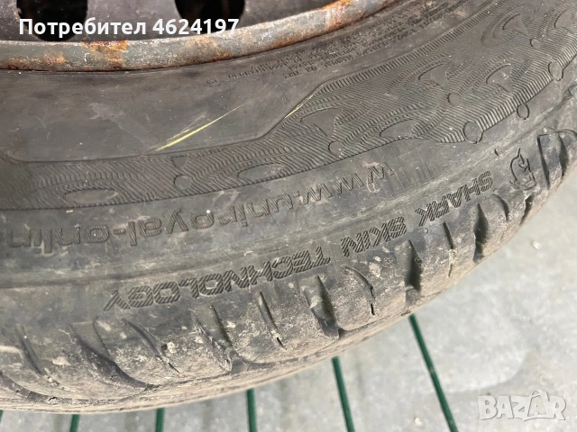 Комплект 4 бр джанти и гуми за Pegeot 206, снимка 2 - Гуми и джанти - 55135552