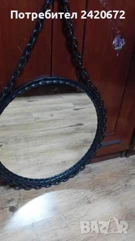 ретро кресла,ковано желязо -огледало, снимка 3 - Столове - 54199592