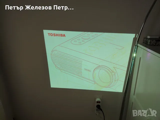 Toshiba LCD Projector TLP-X11E ПРОЕКТОР ТВ. Прожектор, снимка 7 - Плейъри, домашно кино, прожектори - 55363365
