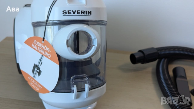 Severin CY7103 – циклонна прахосмукачка без торба, 850W, HEPA 12, почти нова, 99€, снимка 4 - Прахосмукачки - 54819326
