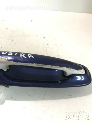 Синя външна дръжка за задна лява врата за Chevrolet Nubira Estate (2008), снимка 2 - Части - 54627810