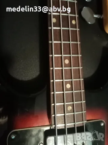 Klira Texas bass 351,Relic, West Germany 1960,short scale, sunburst, бас китара, снимка 9 - Китари - 55652044