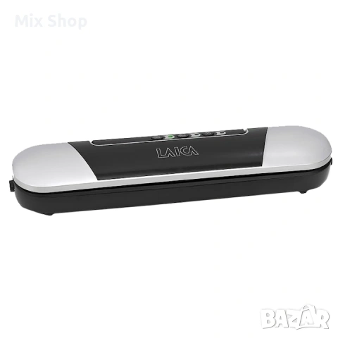 Уред за вакуумиране Laica VT3205, Extra Slim, 9 л/мин, 90W, Черен/Сив