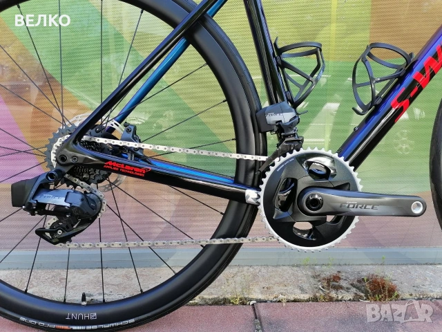 Шосеен велосипед Specialized S-Works Mclaren Edition - 28" * 2x12 Sram Force AXS * Carbon * 54 см *, снимка 3 - Велосипеди - 54450839