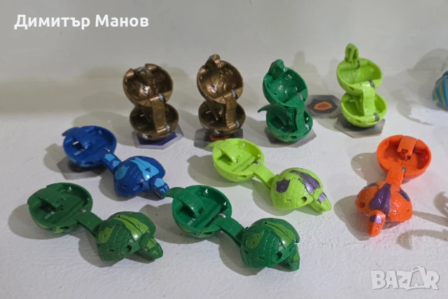 Комплект Бакуган топчета - 27бр. + ядра + 90 карти , снимка 3 - Фигурки - 55040305