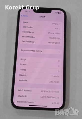 Iphone 13 pro 256gb, снимка 4 - Apple iPhone - 54853806