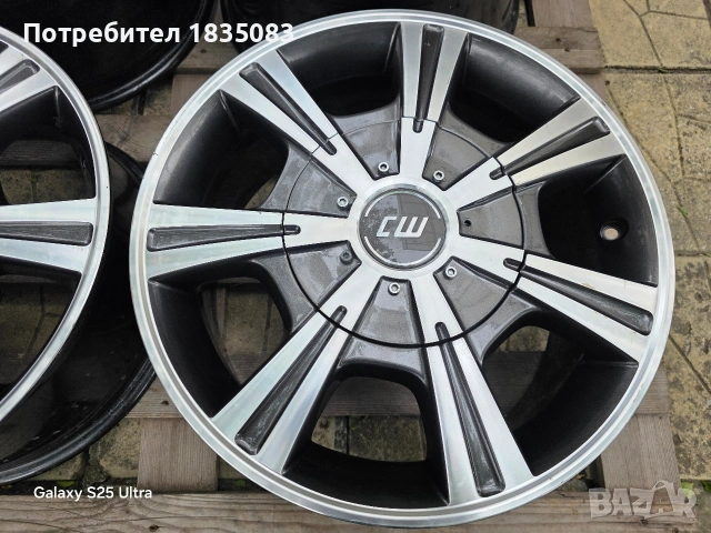 Лети джанти 16ки 5х118 Borbet, снимка 6 - Гуми и джанти - 54511895