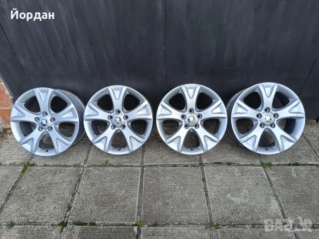 ОРИГИНАЛНИ джанти 17 ' цола 5x112 57,1 SKODA OCTAVIA / ШКОДА Октавия