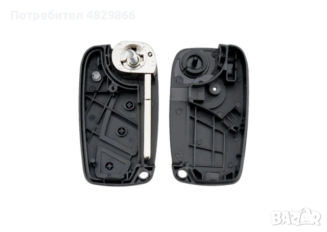 Кутийка за ключ с 3 бутона FIAT 500/500C/BRAVO II/CROMA/DOBLO/DUCATO/…, снимка 2 - Части - 55033078