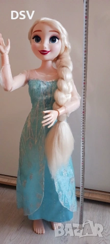 Оригинална Голяма кукла  Елза 81см Disney Frozen , снимка 4 - Кукли - 55144922