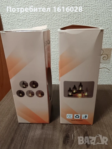 Коледни бели къщички - LED фенери., снимка 11 - Други - 49551678