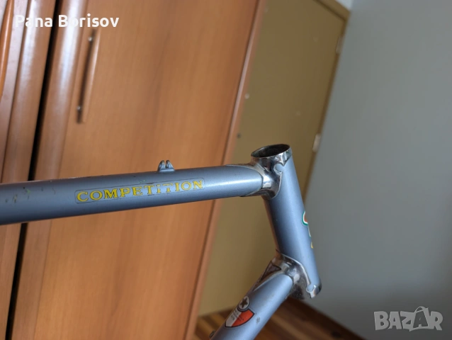 Ретро Шосеен Frameset/Рамка Olmo Comtetetion, снимка 6 - Части за велосипеди - 55257656