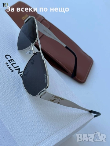 Celine Слънчеви Очила С UV400 Защита Селин С ПОДАРЪК🎁Калъф И Кутия - Различни Цветове Код SK1521, снимка 2 - Слънчеви и диоптрични очила - 54492550